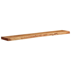 Półki ścienne 2 szt. 100x20x3,5 cm Drewno lite Akacja