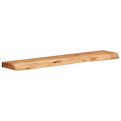 Półki ścienne 2 szt. 80x20x3,5 cm Drewno lite Akacja
