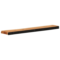 Półki ścienne 2 szt. 80x20x3,5 cm Drewno lite Akacja