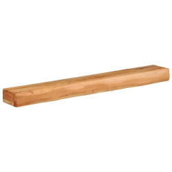 Półki ścienne 2 szt. 100x17x8 cm Drewno lite Akacja