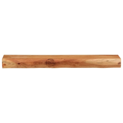 Półki ścienne 2 szt. 100x17x8 cm Drewno lite Akacja