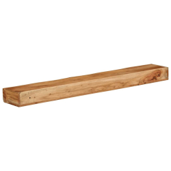 Półki ścienne 2 szt. 100x17x8 cm Drewno lite Akacja