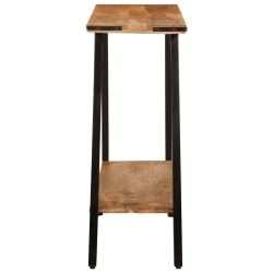 Stolik konsolowy, 110x30x75 cm, lite drewno mango
