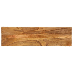 Stolik konsolowy, 110x30x75 cm, lite drewno mango