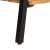 Stolik konsolowy, 110x30x75 cm, lite drewno mango
