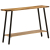 Stolik konsolowy, 110x30x75 cm, lite drewno mango