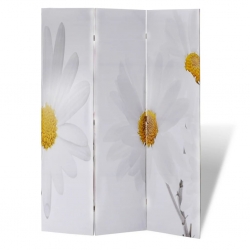 Składany parawan, 120x170 cm, motyw kwiatowy