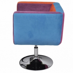Fotel klubowy, patchworkowy