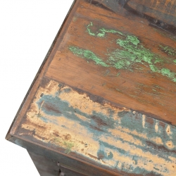 Szafka z szufladą i drzwiczkami, drewno odzyskane