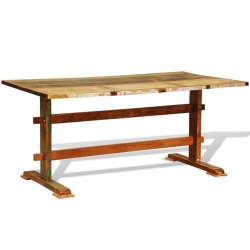 Stół vintage z drewna odzyskanego