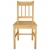Krzesła stołowe, 4 szt., drewno sosnowe