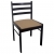Krzesła stołowe, 4 szt., brązowe, drewno kauczukowe i aksamit