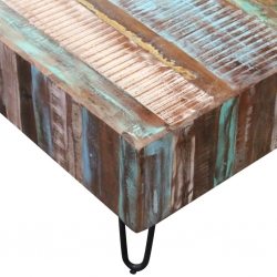 Stolik kawowy z drewna odzyskanego, 100x50x38 cm