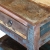 Stolik boczny z 1 szufladą, lite drewno odzyskane, 43x33x51 cm
