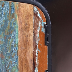 Szafka pod telewizor, drewno z odzysku, 90x30x48 cm