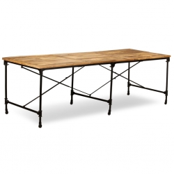 Stół jadalniany, lite drewno mango, 240 cm