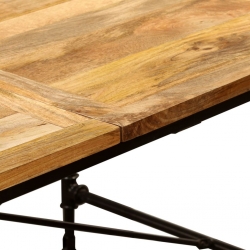 Stół jadalniany, lite drewno mango, 240 cm