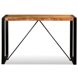 Stół do jadalni z litego drewna odzyskanego, 120 cm