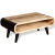 Stolik kawowy z surowego drewna mango 90x55x39 cm