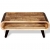 Stolik kawowy z surowego drewna mango 90x55x39 cm