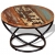Stolik kawowy, drewno odzyskane, 60x60x40 cm