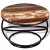 Stolik kawowy, drewno odzyskane, 60x60x40 cm