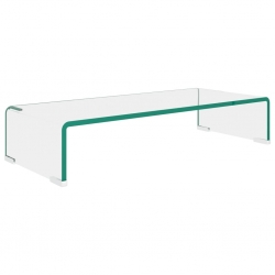 Podstawka pod monitor / telewizor szklana 60x25x11 cm