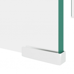 Podstawka pod monitor / telewizor szklana 80x30x13 cm