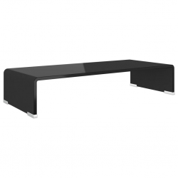 Podstawka pod monitor / telewizor szklana 60x25x11 cm