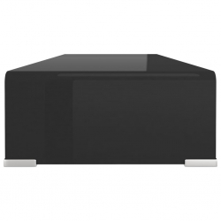 Podstawka pod monitor / telewizor szklana 80x30x13 cm