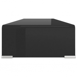 Podstawka pod monitor / telewizor szklana 90x30x13 cm