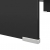 Podstawka pod monitor / telewizor szklana 90x30x13 cm