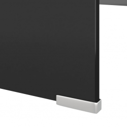Podstawka pod monitor / telewizor szklana 120x30x13 cm