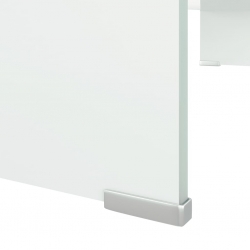 Podstawka pod monitor / telewizor szklana 80x30x13 cm
