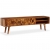 Szafka pod telewizor, lite drewno sheesham, 140x30x40 cm