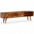 Szafka pod telewizor, lite drewno sheesham, 140x30x40 cm