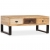 Stolik kawowy z 3 szufladami, lite drewno mango, 90x50x35 cm