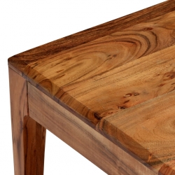 Stolik kawowy z litego drewna, 88 x 50 x 38 cm