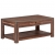 Stolik kawowy w stylu vintage, lite drewno, 88 x 50 x 38 cm