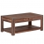 Stolik kawowy w stylu vintage, lite drewno, 88 x 50 x 38 cm