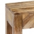 Stolik typu konsola z litego drewna mango, 118 x 30 x 80 cm