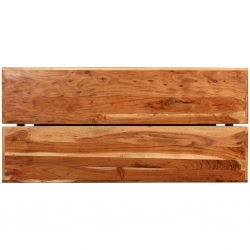 Stolik barowy, drewno akacjowe, 150x70x107 cm