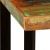Stolik barowy, lite drewno z odzysku, 60x60x107 cm