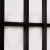 Składany parawan 5-panelowy w stylu japońskim, 200x170, czarny