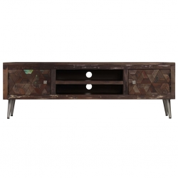 Szafka pod TV z drewna odzyskanego, 140 x 30 x 45 cm