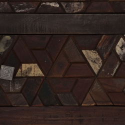 Szafka nocna z odzyskanego drewna, 40 x 30 x 50 cm