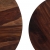 Zestaw 2 stolików kawowych, lite drewno sheesham, 60x35 cm