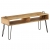 Szafka pod telewizor, lite drewno mango, 110 x 35 x 45 cm