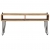 Szafka pod telewizor, lite drewno mango, 110 x 35 x 45 cm
