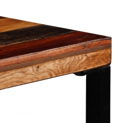Stolik barowy z litego drewna odzyskanego, 70 x 70 x 106 cm